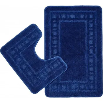 Koupelnová předložka Catherine Lansfield předložka do koupelny 50 x 80, 50 x 40 cm tmavě modrá