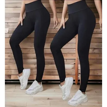 Dámské legíny Dlouhé legíny s vysokým pasem 4XL/5XL