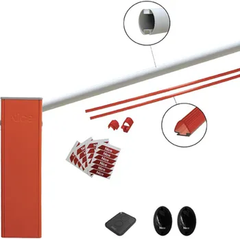 Automatická závora NICE kit - max 4m