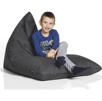 Sedací pytel CrazyShop CRAZYSHOP TRIANGL S, tmavě šedá