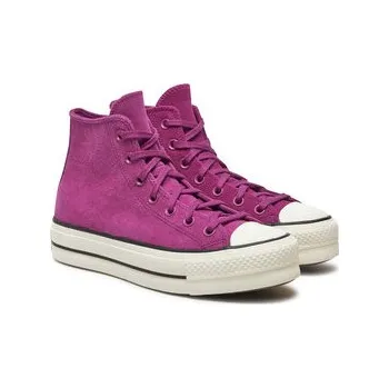 Dámské tenisky Converse Plátěnky Chuck Taylor All Star Lift Platform Hi A11143C Růžová 41