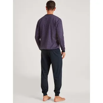 Dámské noční prádlo Calida Pyžamo 42589 Červená Comfortable Fit XXL