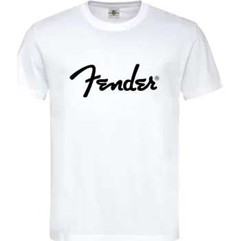 Pánské tričko Tričko Fender Druh: Pánské, Barva: Bílá, Velikost: L