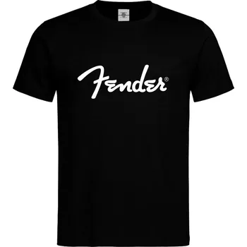 Pánské tričko Tričko Fender Druh: Pánské, Barva: Černá, Velikost: XL
