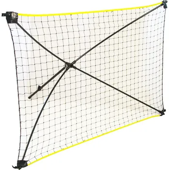 POWER SHOT X rebounder - Kompaktní odrazová síť ČERNÁ|ŽLUTÁ