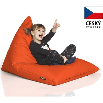 Sedací pytel CrazyShop CRAZYSHOP TRIANGL S, oranžová