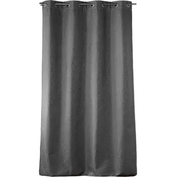 Závěs Závěs s oky Polarine, thermo, zatemňující, 260 × 140 cm, antarcitový 1611926