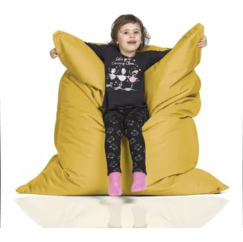 Sedací pytel CrazyShop Crazyshop Sedací vak KIDS, žlutá