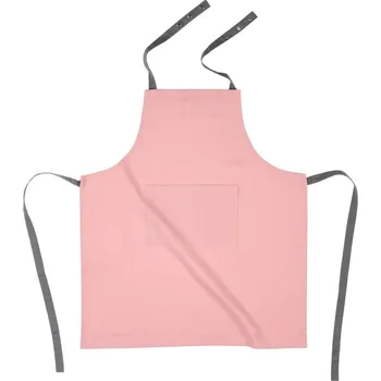 Kuchyňská zástěra Světle růžová bavlněná kuchyňská zástěra Tiseco Home Studio ID_1277680