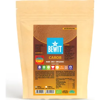 Sušené ovoce BEWIT Karobový prášek, BIO RAW - 1 kg