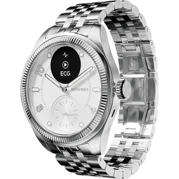 Chytré hodinky Withings Scanwatch Nova Brilliant 39mm - Titanium Silver