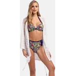 Dorina Baule háčkovaná plážová tunika bílá - DOROWH0001/bílá / XS DOR3X018-WH0001