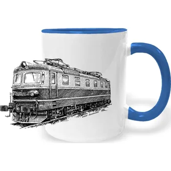 Hrnek - E669 - Šestikolka Barva: Modrá