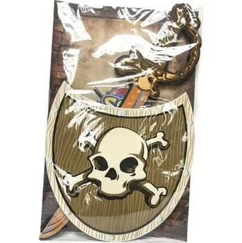 Karnevalový kostým Pěnový meč a štít Pirát