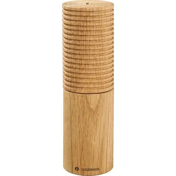 Mlýnek na koření Zassenhaus Mlýnek na sůl HUSUM, 18 cm, dub