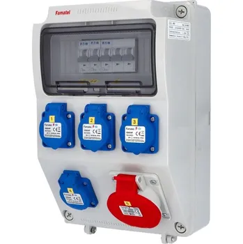 Rozvaděč FAMATEL Skříň ZSF40100000.0 /3958 zásuvková IP44 V563