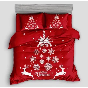Povlečení VÁNOČNÍ 3D povlečení MERRY - 7 dílné
