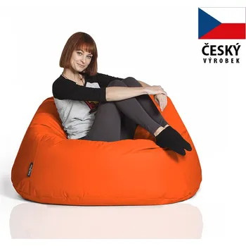 Sedací pytel CrazyShop CrazyShop Sedací vak COOL, oranžová