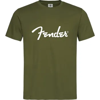Pánské tričko Tričko Fender Druh: Pánské, Barva: Khaki, Velikost: S