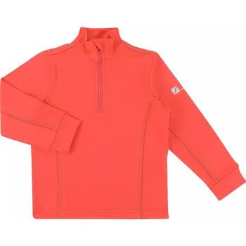 Dětská móda Triko 1/2 zip funkční Stuf Chris Velikost: 140 korálová