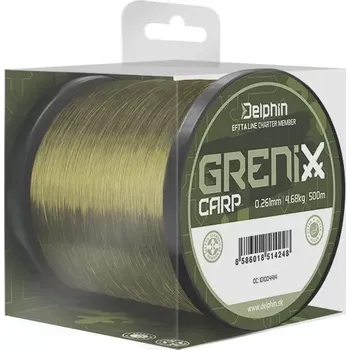 DELPHIN Vlasec GRENIX Carp 500m 0,286mm (DELPHIN Vlasec GRENIX Carp 500m 0,286mm)