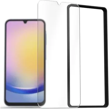 Telefonní příslušenství AlzaGuard 2.5D Glass EasyFit 2 Pack pro Samsung Galaxy A25 5G s instalačním rámečkem