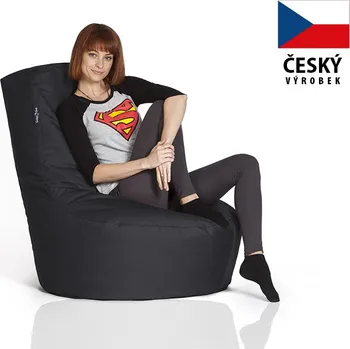 Sedací pytel CrazyShop Sedací vak CRAZYSHOP-křeslo, černá