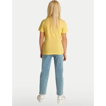 Pánská móda Tommy Hilfiger T-Shirt Essential KS0KS00397 D Žlutá Regular Fit 12Y