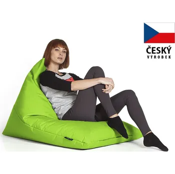Sedací pytel CrazyShop CRAZYSHOP TRIANGL S, neonově zelená
