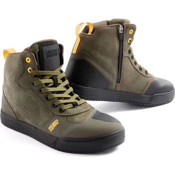 Moto obuv REBELHORN boty SPIKE olive - 39