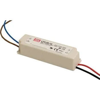 Napájecí zdroj pro osvětlení Napájecí zdroj LPV-20-24 230V 24V 0,84A