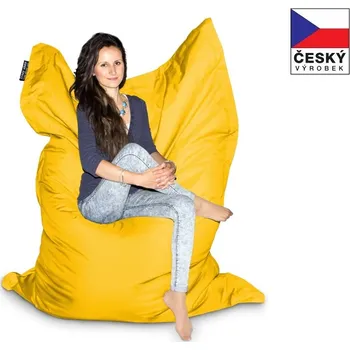 Sedací pytel CrazyShop CrazyShop Sedací vak XXXL, žlutá