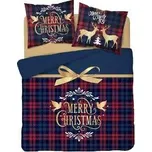 Bavlněné povlečení Vánoční motiv rozměr 160x200 WZ 4266A Detex