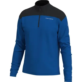 Triko 1/2 zip funkční Fischer Base Pro Velikost: M modrá/černá