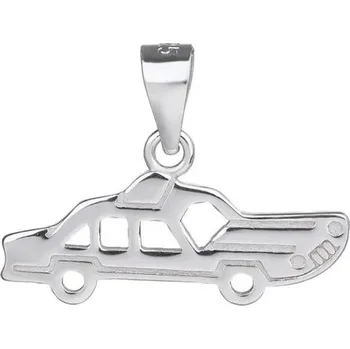 Přívěsek Steel Edge Stříbrný přívěsek auto + řetízek 303727006 Délka náhrdelníku: 50cm