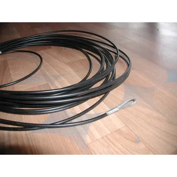 Volejbalová síť Náhradní lanko k volejbalové síti délka 12,5m Varianta: ocelové, typ: se smyčkou na jedné straně