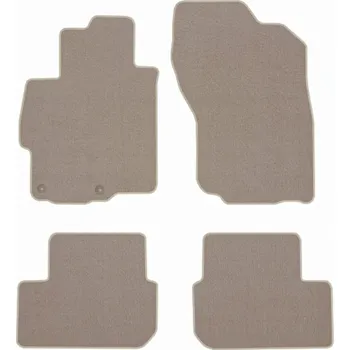 autokoberec MITSUBISHI LANCER 07-16 Velurové autokoberce STD BÉŽOVÉ