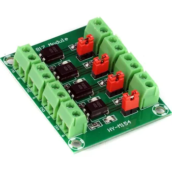 Bezpečnostní kamera Elektroweb 4kanálový galvanický oddělovač PC817, 3-24V