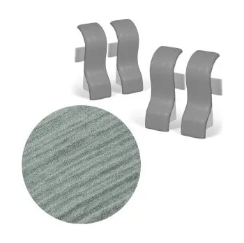 soklová lišta AC AP35 spojka k liště 08, Dub zimní světlý, 4 ks