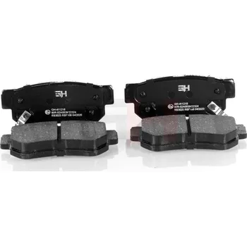Brzdová destička Sada brzdových destiček, vždy 4 kusy v sadě GH GH-411218