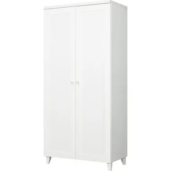 Šatní skříň Skříň MA02 BI, Majorka bílá matná, 90 x 194 x 54 cm