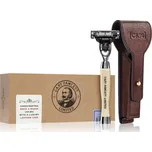 Captain Fawcett Mach 3 s koženým pouzdrem