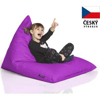 Sedací pytel CrazyShop CRAZYSHOP TRIANGL S, lila