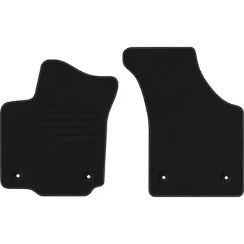 autokoberec VW PHAETON LONG 2002 - 2016 s HASICÍM PŘÍSTROJEM velurové koberce PŘEDNÍ ECO