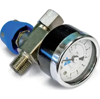 Příslušenství ke kompresoru Walmec regulátor tlaku s manometrem 10 bar, 1/4" 2101910