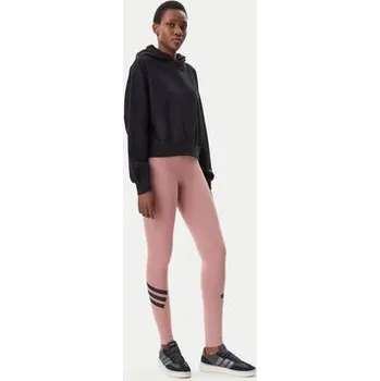 Dámské legíny adidas Legíny Future Icons 3-Stripes JE0223 Růžová Slim Fit S