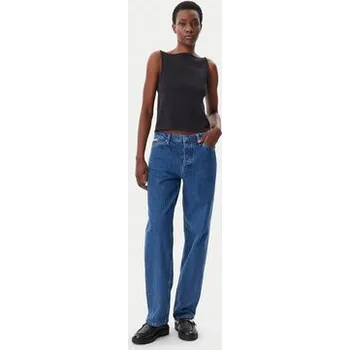 Oblečení a móda Calvin Klein Jeans Jeansy 90's J20J225134 Tmavomodrá Loose Fit 28