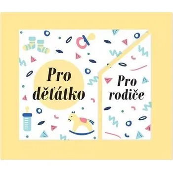 Pokladnička ALBI Duo pokladnička - Pro rodiče/Pro děťátko