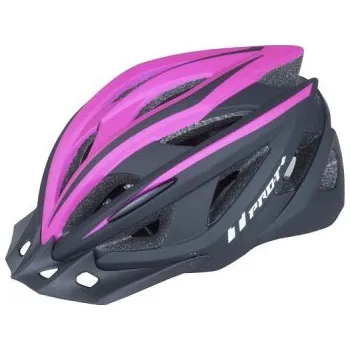 Cyklistická přilba Přilba PRO-T Plus Sintra In mold s blikačkou L 58-61 černo růžová