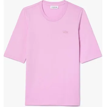 Dámské oblečení Tričko Lacoste Pink 1087744 8